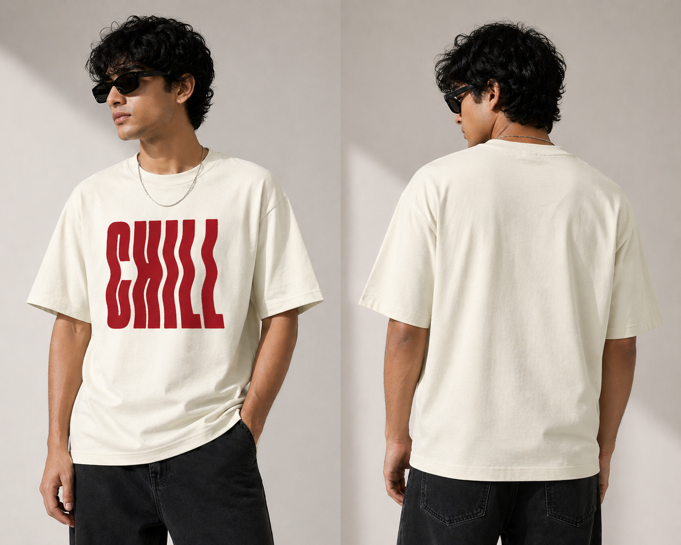 Chill Wave Oversized T-Shirt
