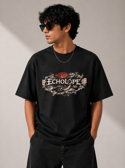 “Dragon Reborn Oversized Streetwear T-Shirt”
