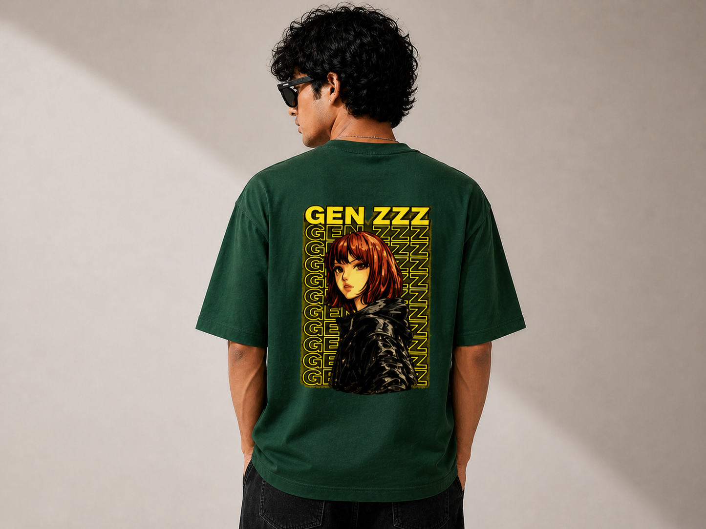 Elegance Lowkey Gen Z Oversized Streetwear T-Shirt