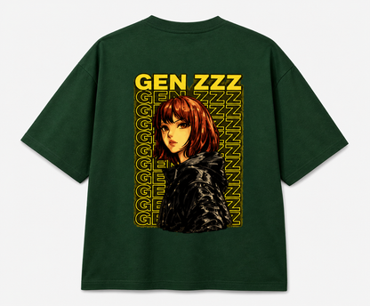 Elegance Lowkey Gen Z Oversized Streetwear T-Shirt
