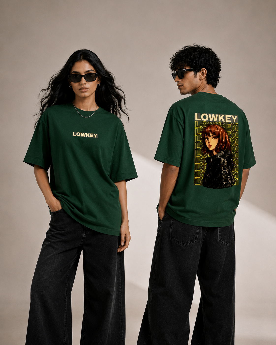 Elegance Lowkey Gen Z Oversized Streetwear T-Shirt